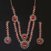 Floral Necklace with Hangings - Click here to View more details about this Product